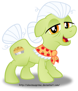 Granny Smith button design
