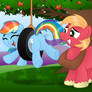 Commission: Ticklish Dashie