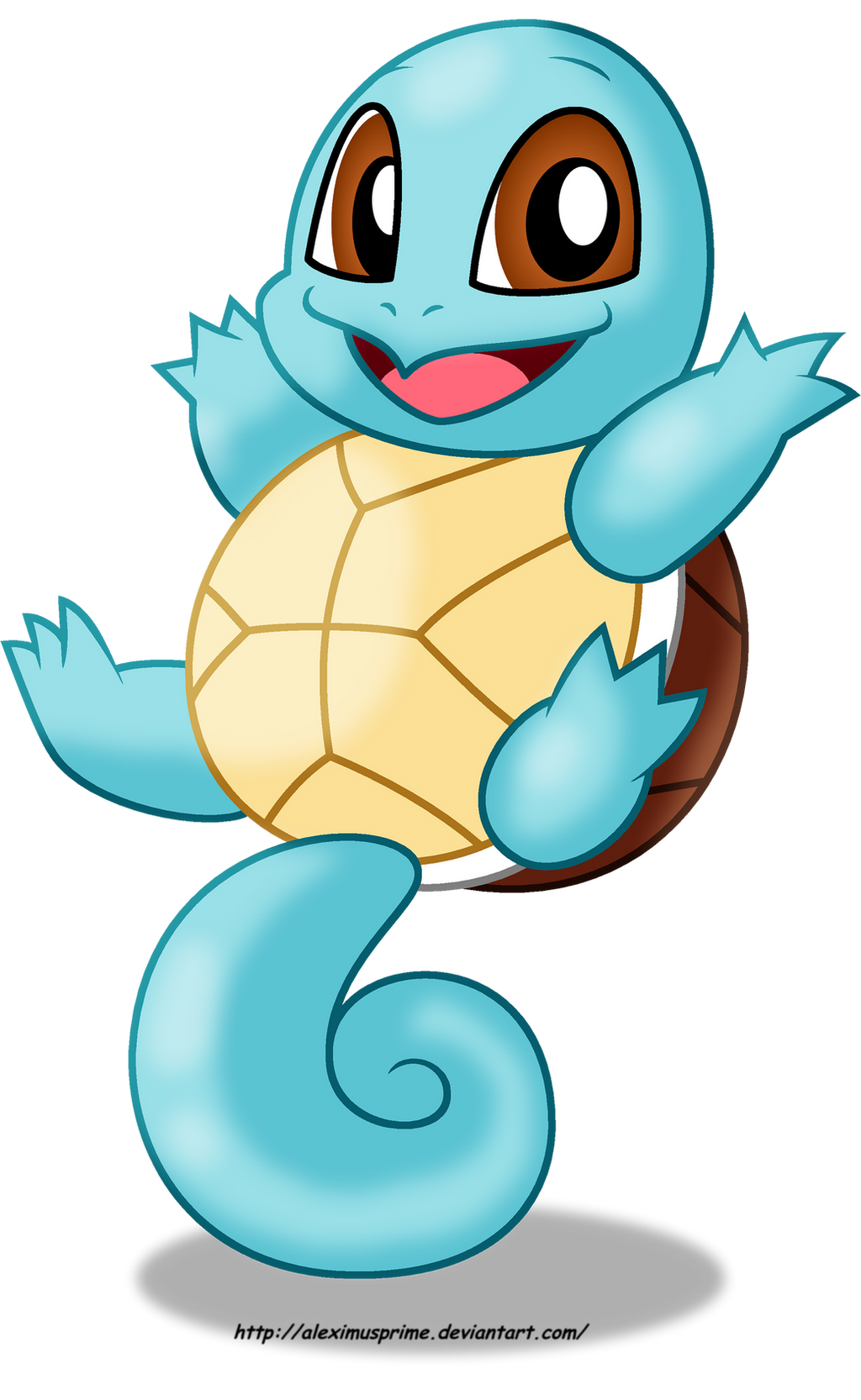 Squirtle by AleximusPrime on DeviantArt.