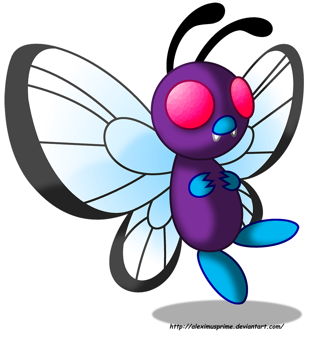 Butterfree Alola Form by NoirSov on DeviantArt in 2023