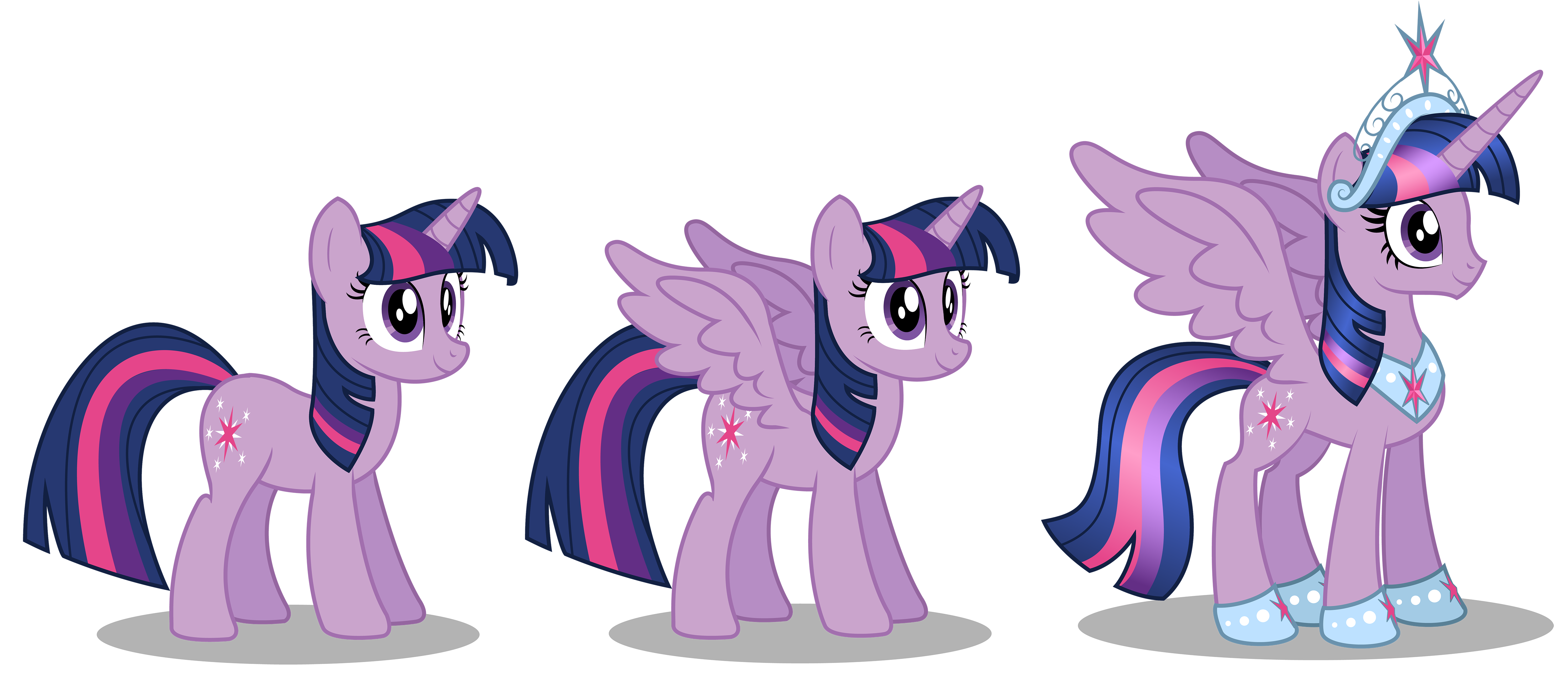 Older Princess Twilight Sparkle reference vector by AleximusPrime