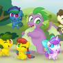 Chibi Ponies: Flurry and Friends