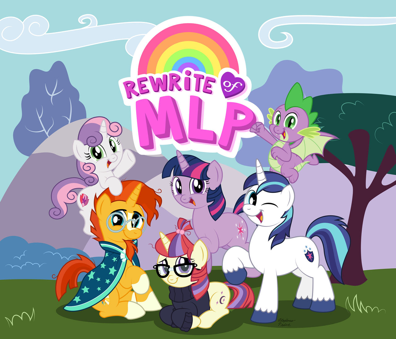 Commission: Rewrite of MLP by AleximusPrime on DeviantArt