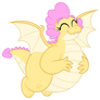 Buttercream - Happy flying dragoness