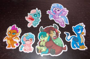 Student Six sticker set (with Cozy Glow) for sale!