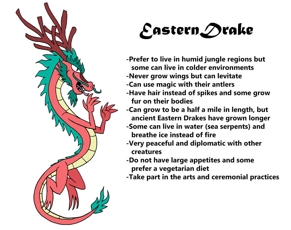 Eastern Drake Patterns Eastern Drake description by AleximusPrime on DeviantArt