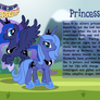 Princess Luna (MLSiaD) character bio card