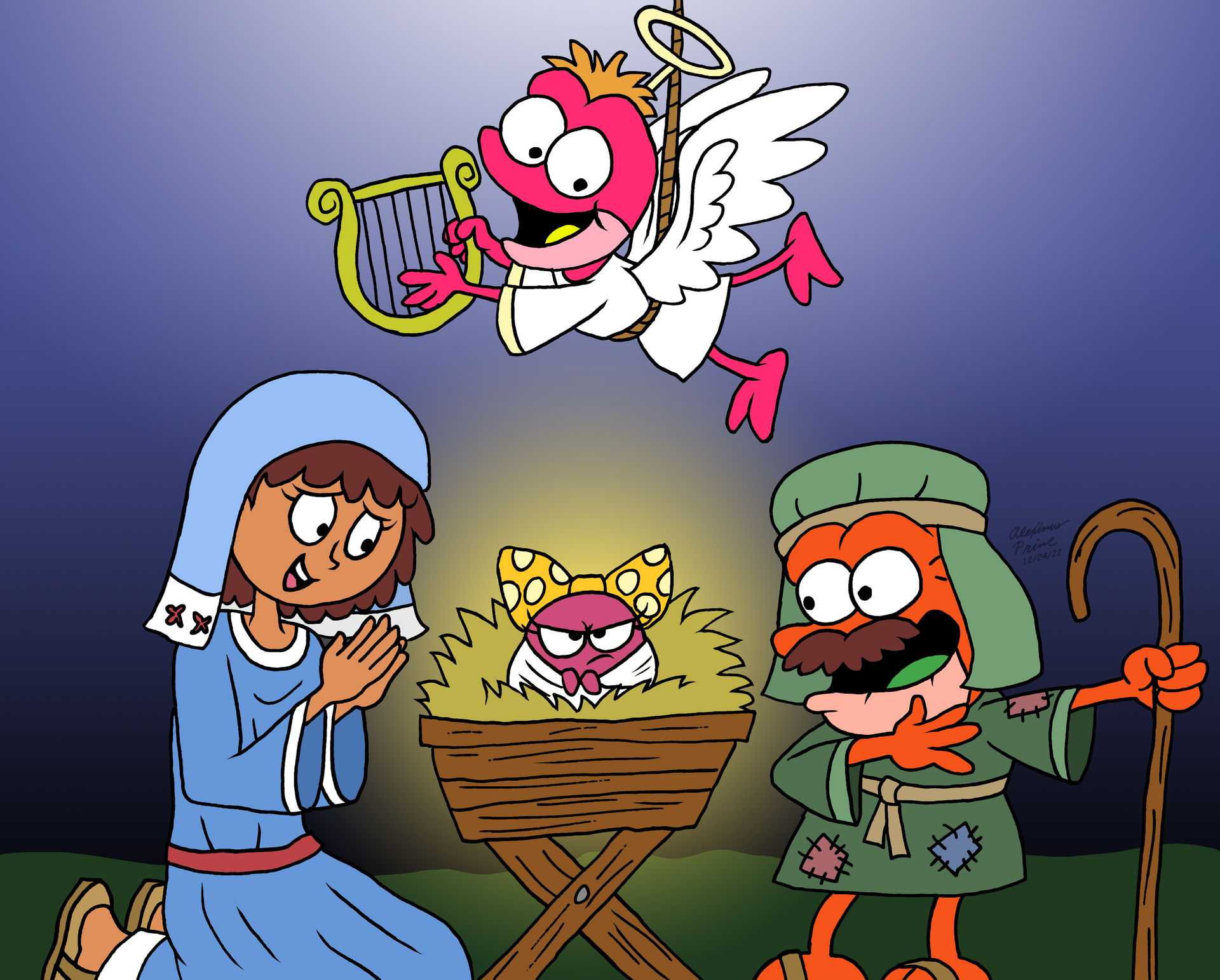 Have a Froggy Christmas! by AleximusPrime on DeviantArt