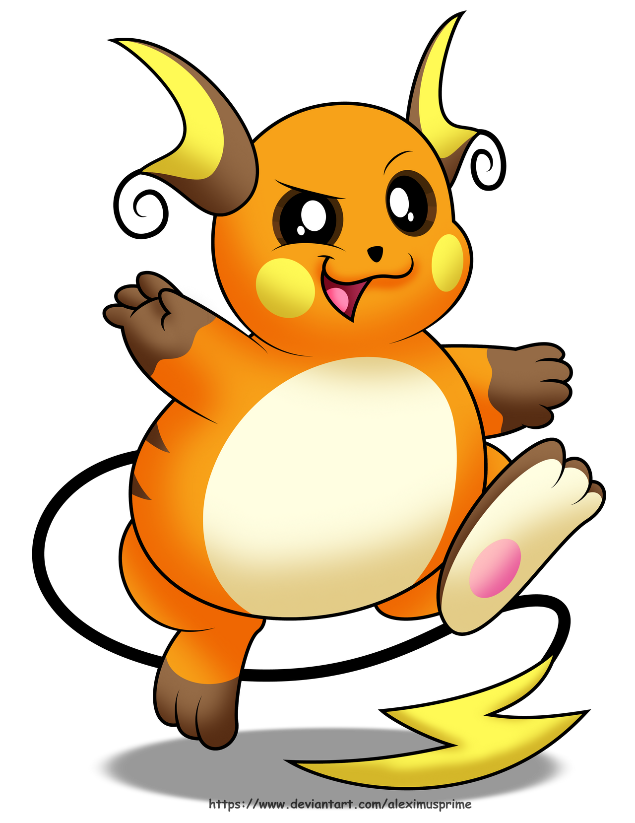 Ffeamle Raichu Raichu by AleximusPrime on DeviantArt