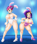Bunny Suit Zipp and Pipp by AleximusPrime