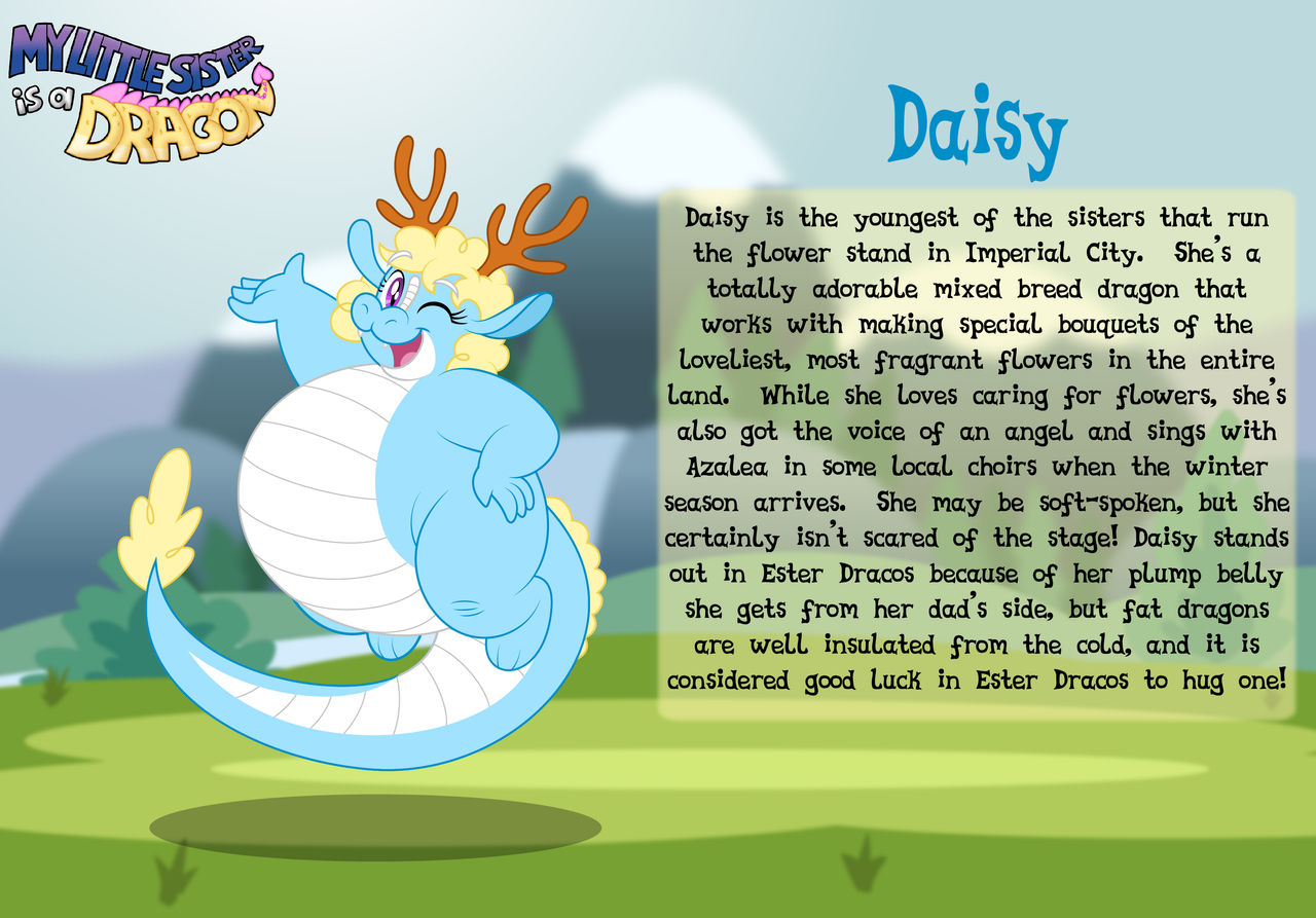 Daisy character bio card by AleximusPrime on DeviantArt