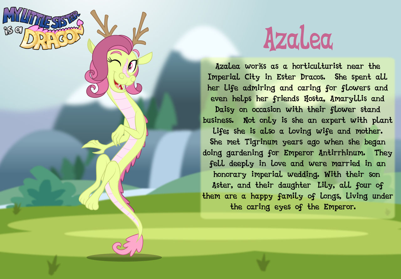Azalea Character Azalea character bio card by AleximusPrime on DeviantArt
