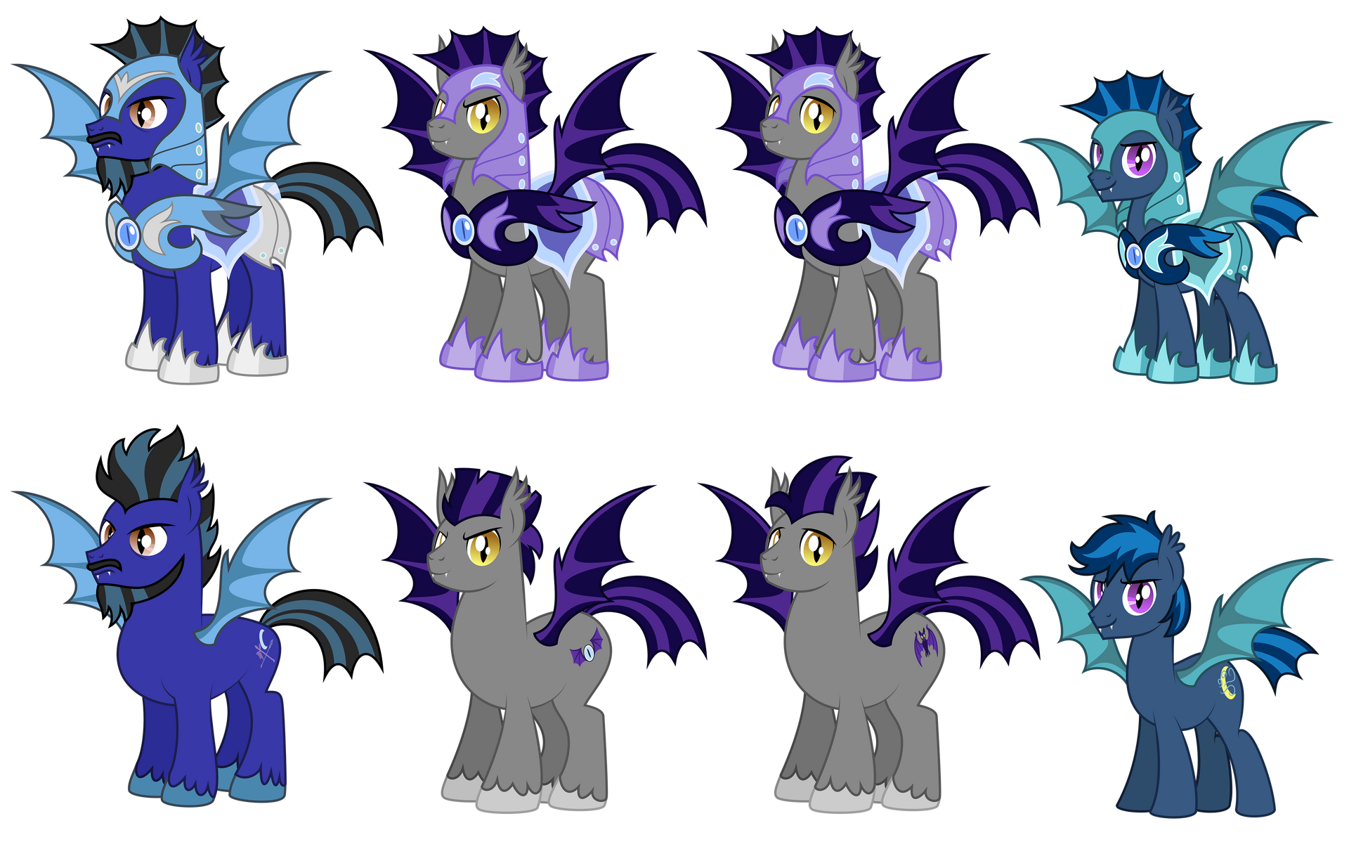 Night Guards - Boreas, Notus, Eurus, and Zephyrus by AleximusPrime on ...