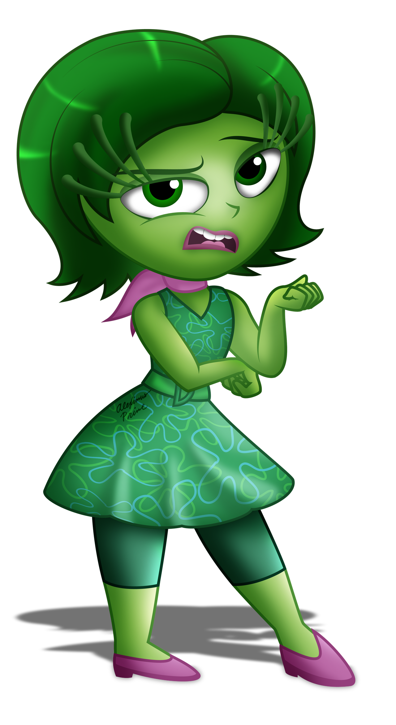 Disgust Inflation Deviantart Inside Out - Disgust by AleximusPrime on DeviantArt