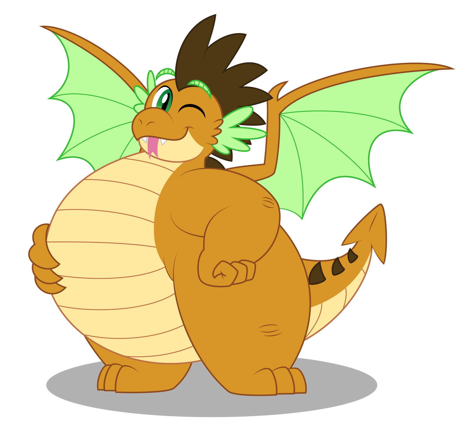 A Silly Fat Dergy Werg by AleximusPrime on DeviantArt