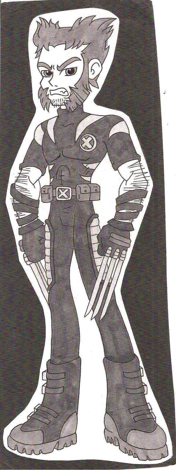 Wolverine Trainee Wolverine in training/secondary outfit by jmkplover on DeviantArt