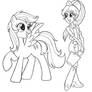 MLP Generation One: Megan Williams and Firefly