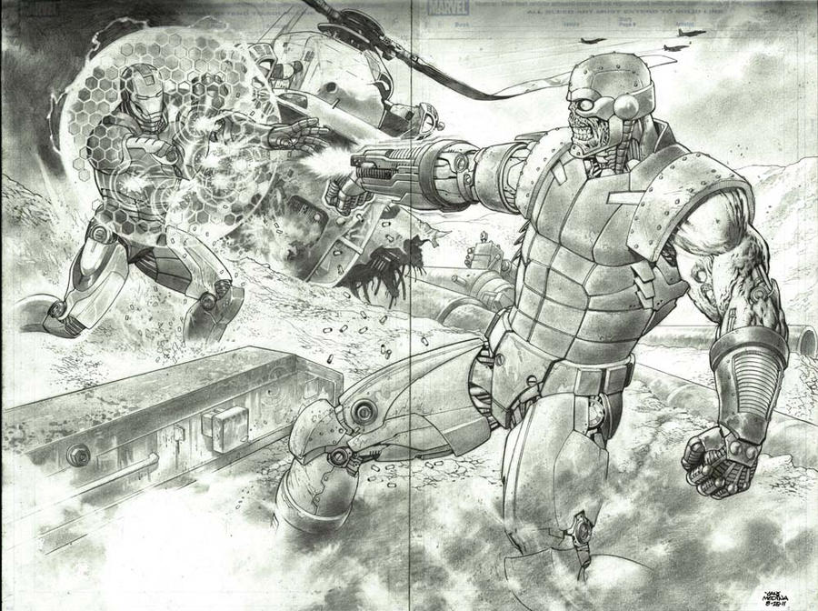 Deathlok vs Iron Man