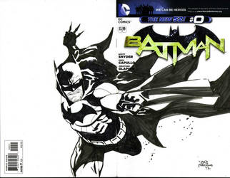 Batman black and white