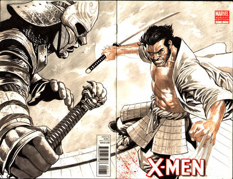 Samurai Wolverine- in progress