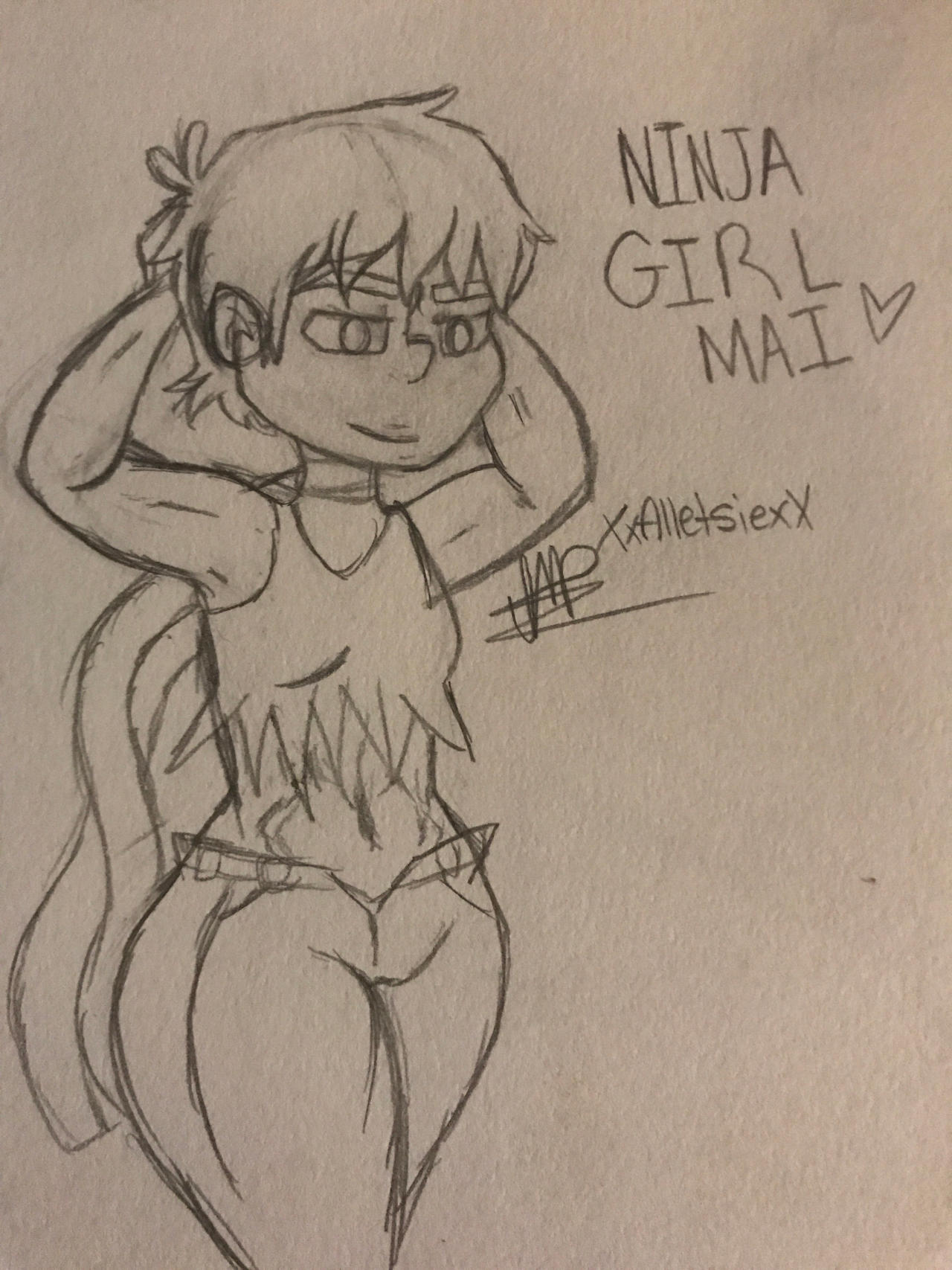 NINJA GIRL MAI!