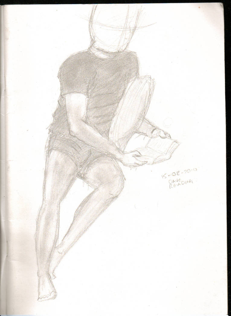 Dave Reading by Xenshieko on DeviantArt