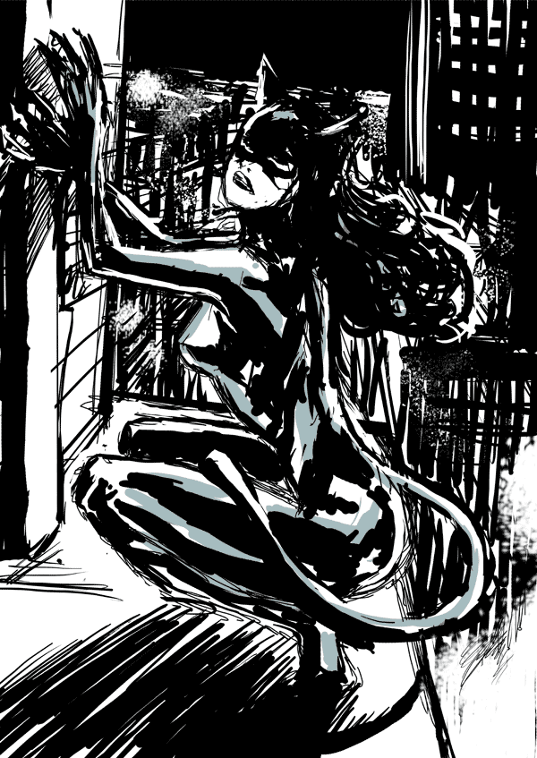 Catwoman - Sketch