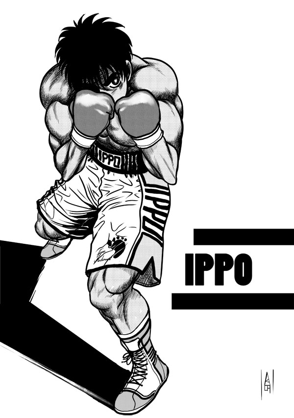 Ippo Makunouchi from Hajime no Ippo by Jpomatia on DeviantArt