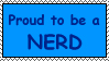 Proud to be a Nerd Stamp