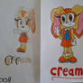 Cream the rabbit redraw (2008-2018)