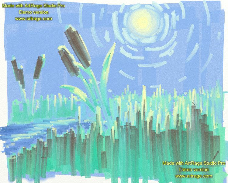 Bull Rushes Cartoon bulrushes by goldgust on DeviantArt