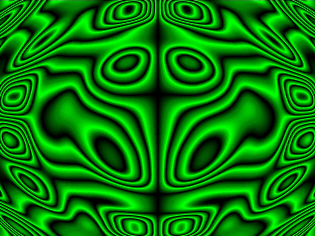 Gentic Art Fractal Face