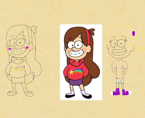 Mabel and OC WIP