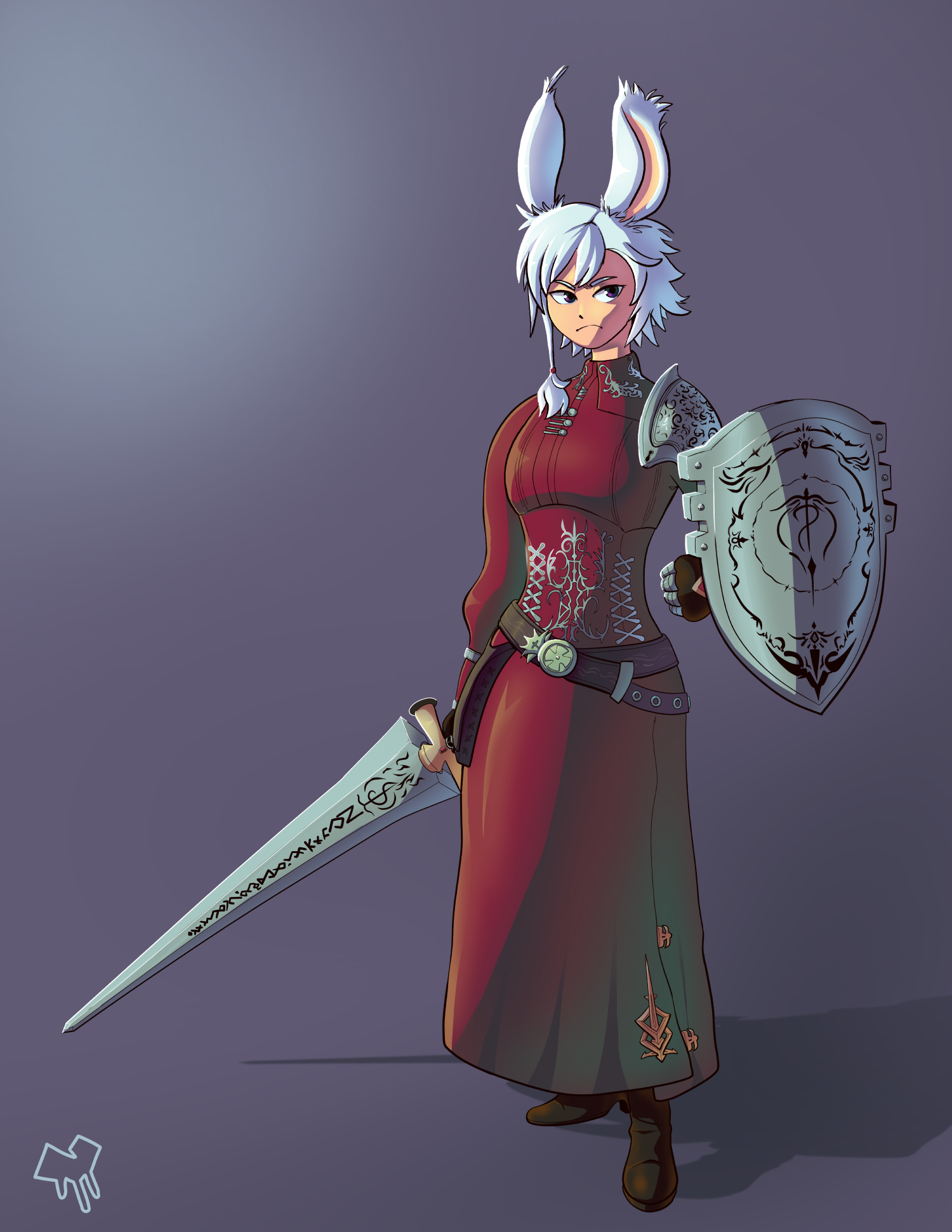 Final Fantasy Bunny Girl by Koralstarr on DeviantArt