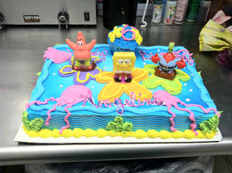 Spongebob Cake