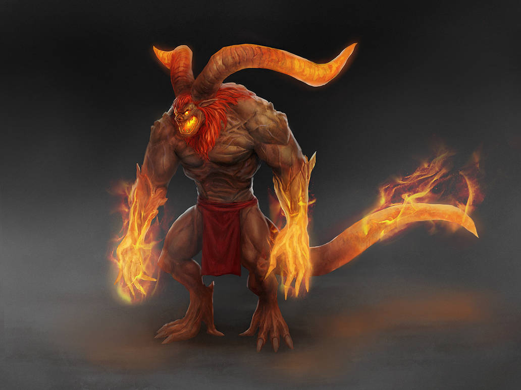 Simple Ifrit Ifrit by tadas0 on DeviantArt