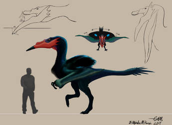 Monster Hunter Concept: Skimmer Bird Wyvern