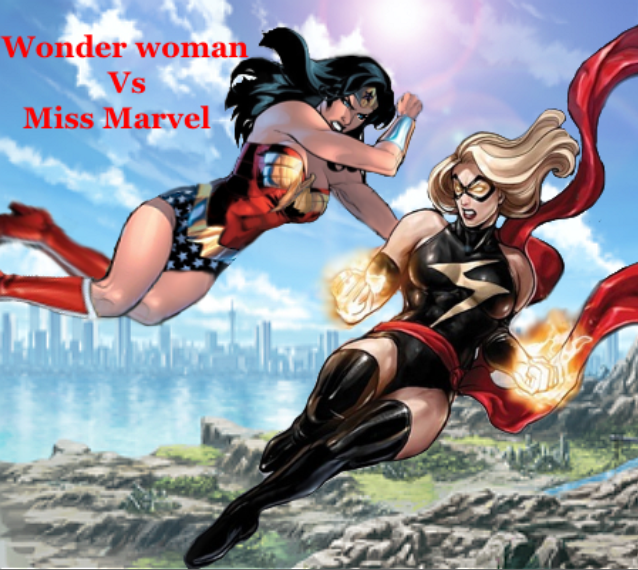 Wonder Woman Vs Miss Marvel