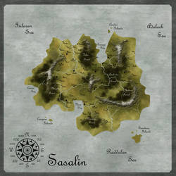 Map: The Island of Sasalin