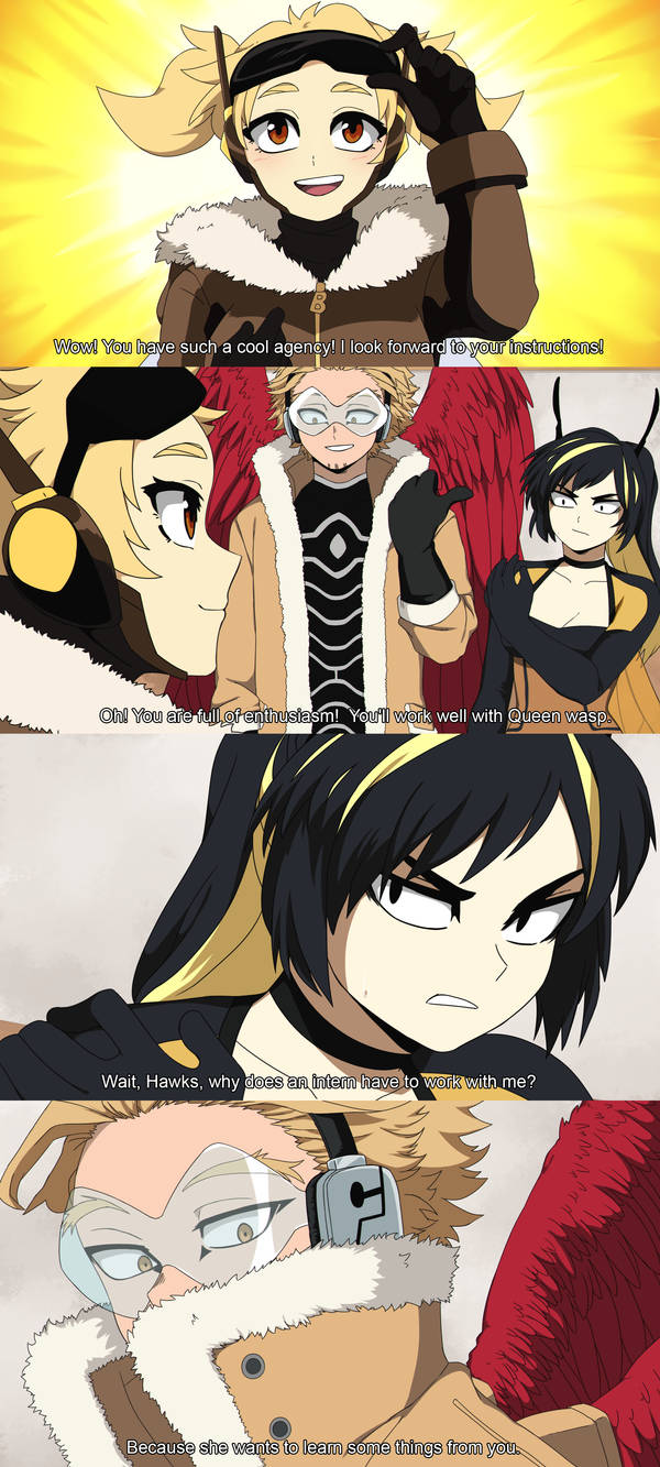 BNHA OC: Hello, intern by Juuushik on DeviantArt
