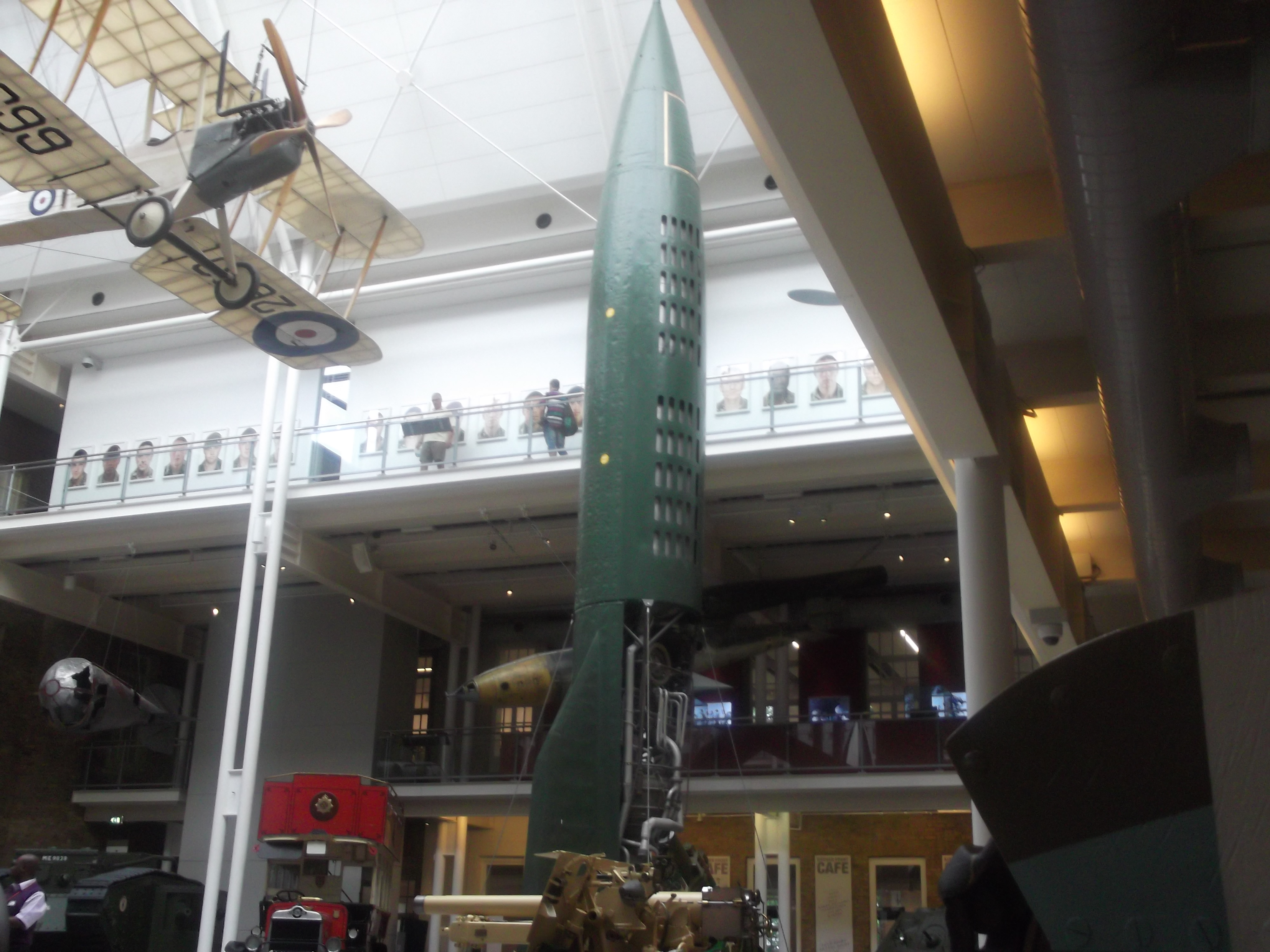 V 2 rocket at the Imperial war museum