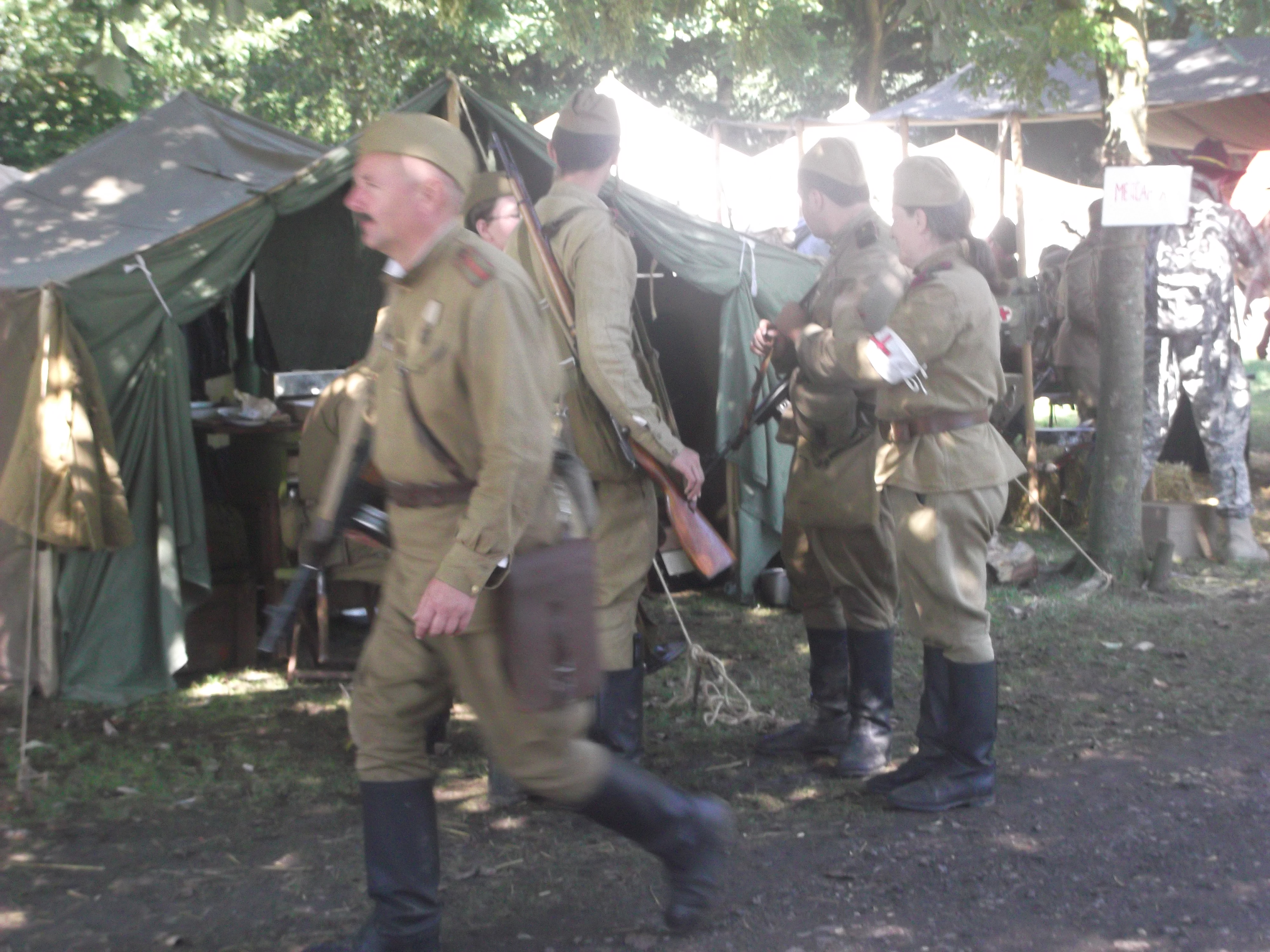 Soviet WW2 re enactors