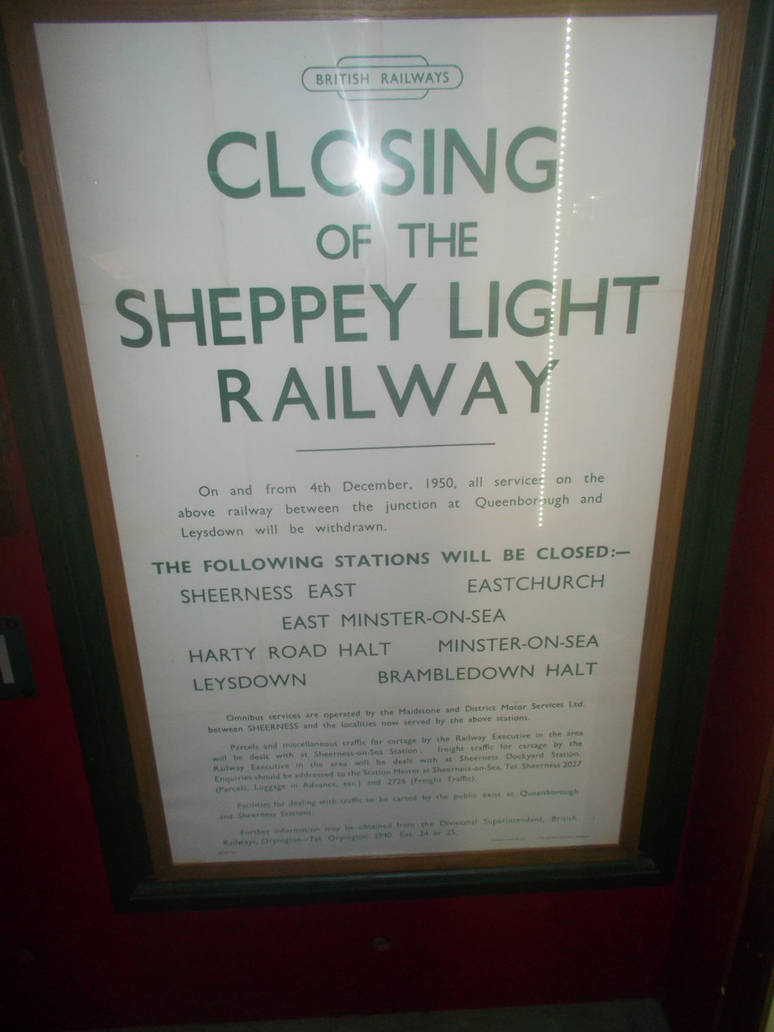 Isle Of Sheppey Light Railway Closure Notice Board By FFDP Neko On isle-of-sheppey-light-railway-closure-notice-board-by-ffdp-neko-on
