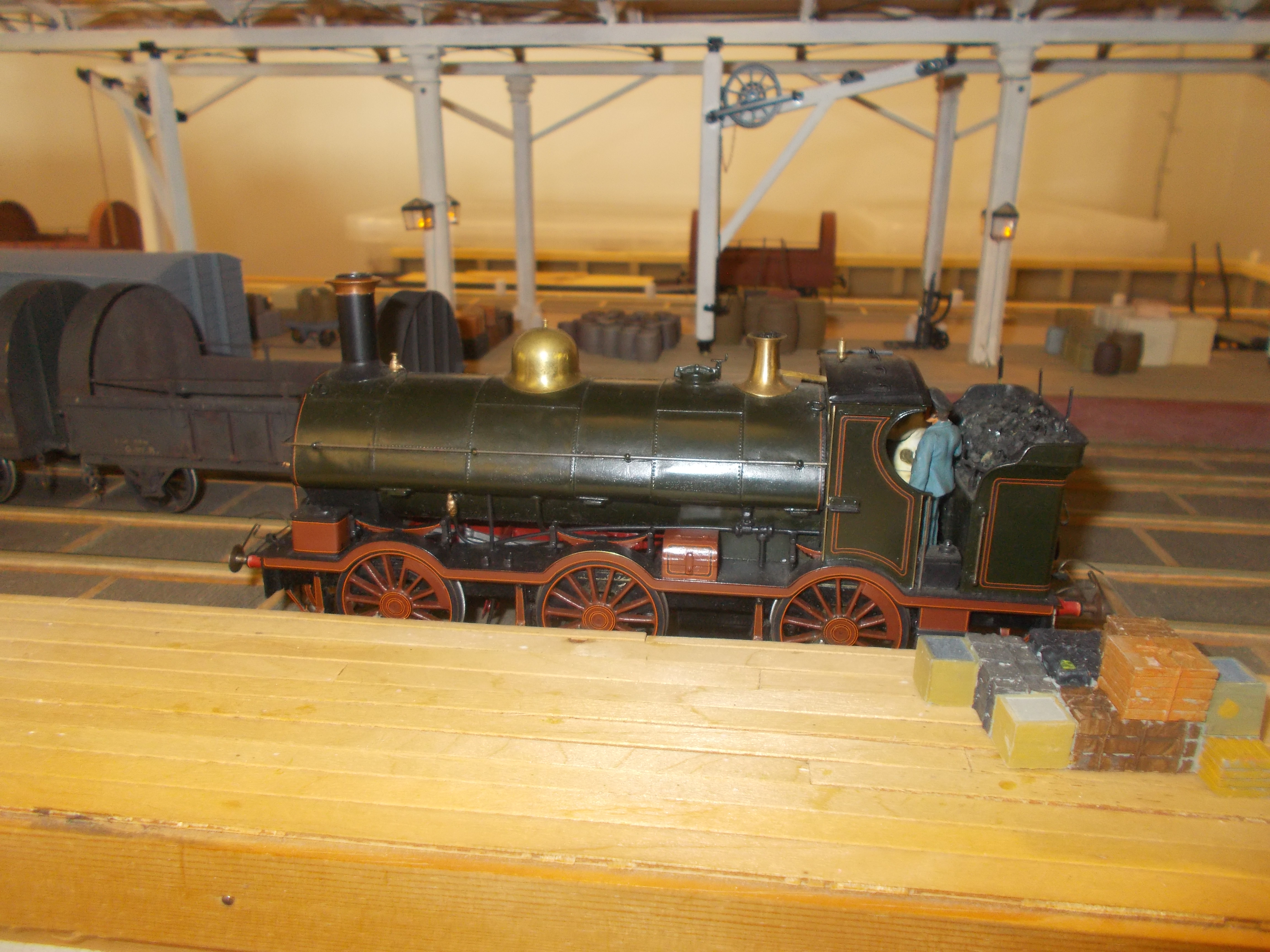 Model Broad Gauge Saddle Tank