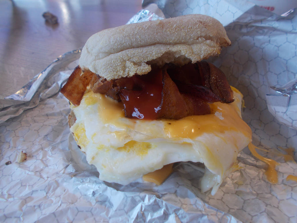 Classic Sausage Egg And Cheese Sandwich by FFDP-Guy on DeviantArt
