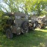 Line Of Willy's Jeeps