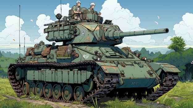 Fantasy Dieselpunk Medium Tank