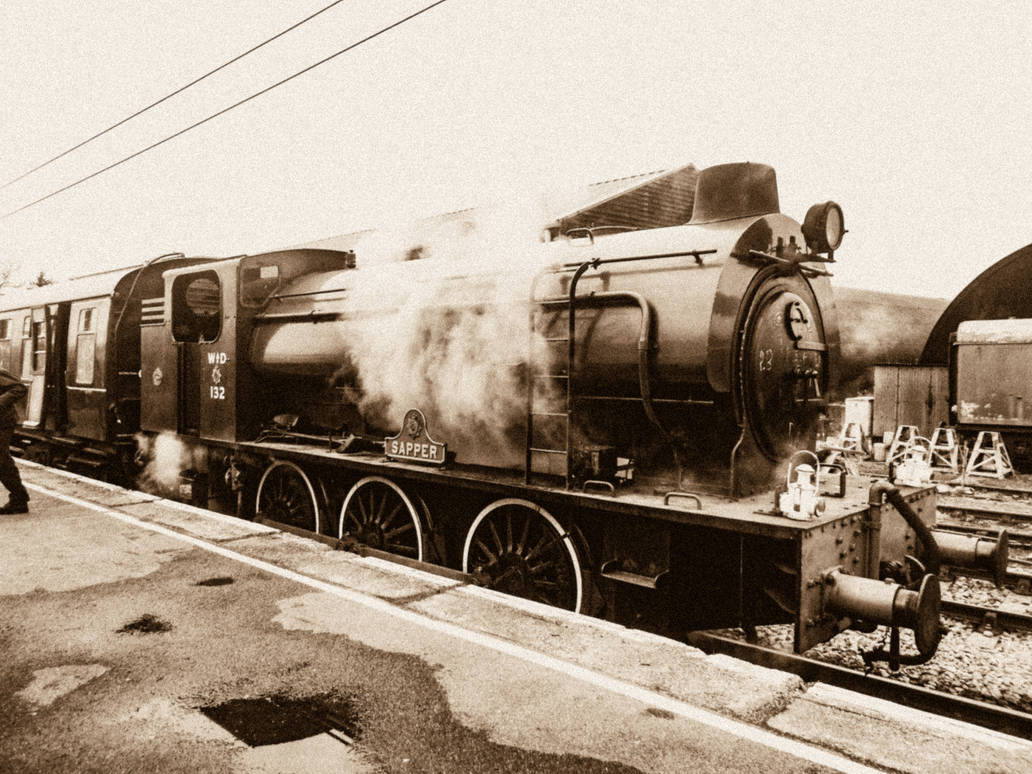 Scapper Train Sapper Back In Tenterden by FFDP-Guy on DeviantArt
