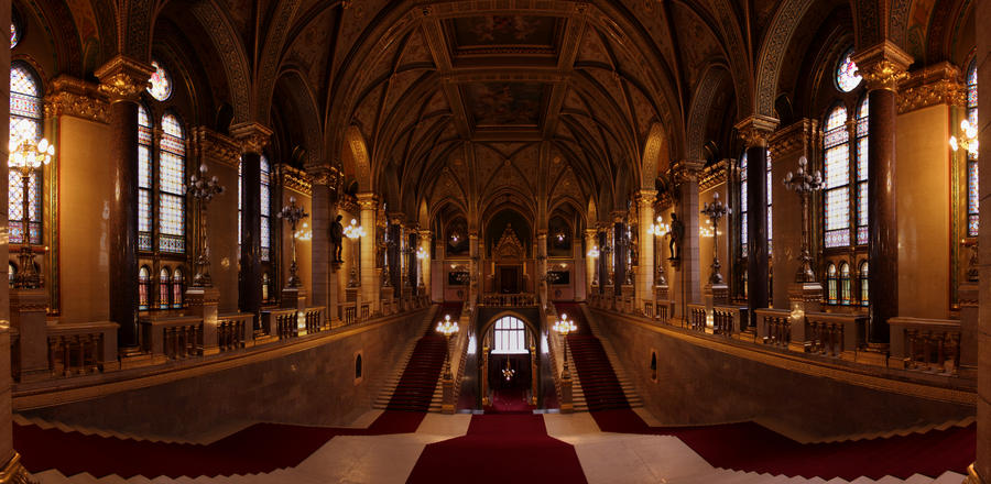 Parliament Entrance, Budapest, Hungary