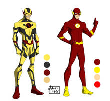 The DC Project: The Flash, Reverse Flash redesign